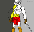 Dibujo Gladiador pintado por juanmi