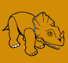 Dibujo Triceratops II pintado por miqueasmartinez