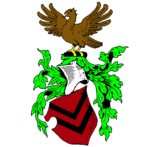 Escudo de armas y aguila 