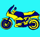 Dibujo Motocicleta pintado por diego