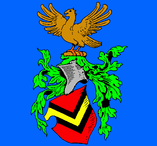 Escudo de armas y aguila 