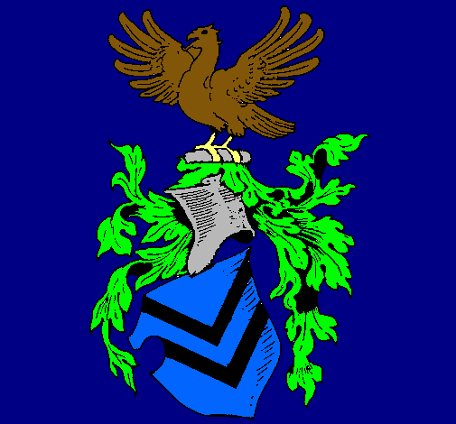 Escudo de armas y aguila 