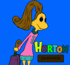 Dibujo Horton - Sally O'Maley pintado por alejandropeque