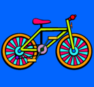 Dibujo Bicicleta pintado por emmacamposgallego