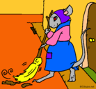 Dibujo La ratita presumida 1 pintado por maite1162