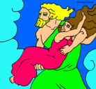 Dibujo El rapto de Perséfone pintado por kathyria