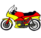 Dibujo Motocicleta pintado por alex