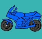 Dibujo Motocicleta pintado por gary