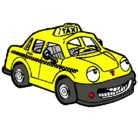 Dibujo Herbie Taxista pintado por glis