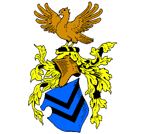 Escudo de armas y aguila 