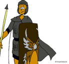 Dibujo Soldado romano II pintado por johnirwin