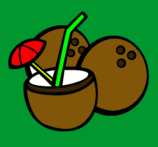 Cóctel de coco