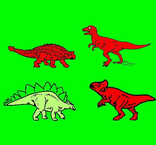 Dinosaurios de tierra