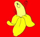 Dibujo Banana pintado por jeremiascubilla