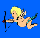 Dibujo Cupido volando pintado por MARCIALOPEZ