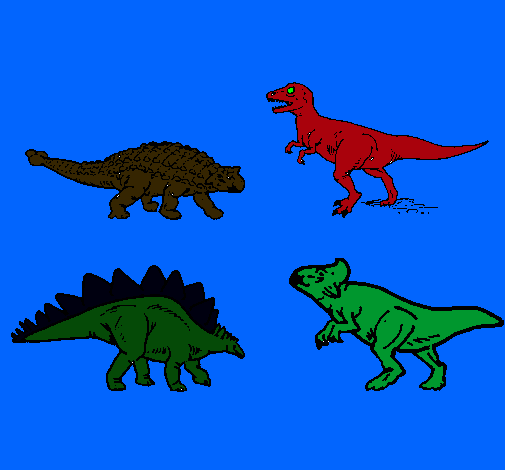 Dinosaurios de tierra