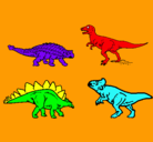 Dibujo Dinosaurios de tierra pintado por kapisillo