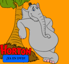 Dibujo Horton pintado por MAGY