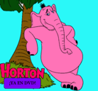 Dibujo Horton pintado por Ambar