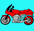 Dibujo Motocicleta pintado por pablo