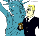 Dibujo Estados Unidos de América pintado por *-.Jessica.-*