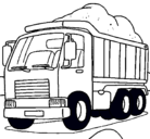 Dibujo Camión de carga pintado por gise