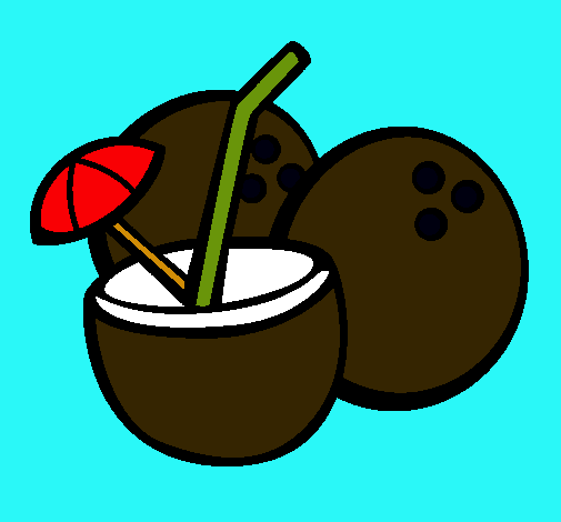 Cóctel de coco