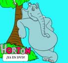 Dibujo Horton pintado por ariadna