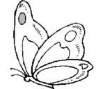 Dibujo Mariposa pintado por buho
