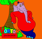 Dibujo Horton pintado por Mariom.p.
