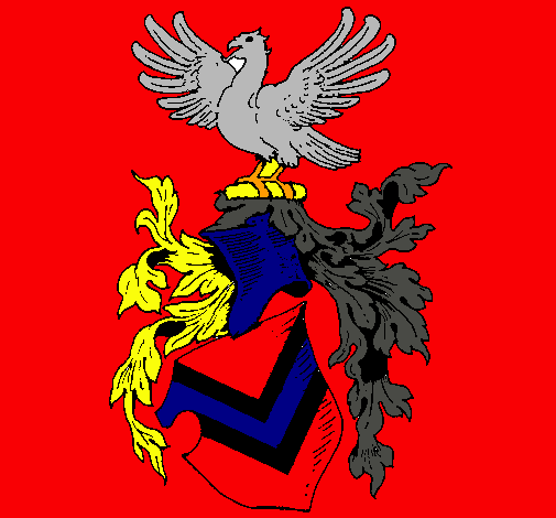 Escudo de armas y aguila 