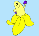 Dibujo Banana pintado por tatianamb