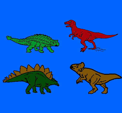 Dinosaurios de tierra