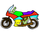 Dibujo Motocicleta pintado por manuel
