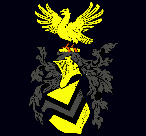 Escudo de armas y aguila 