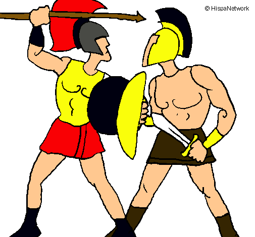 Lucha de gladiadores