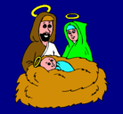 Dibujo Natividad pintado por andresfelipe