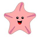 Dibujo Estrella de mar pintado por Sof@