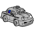 Dibujo Herbie Taxista pintado por adonis
