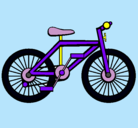 Dibujo Bicicleta pintado por analachula