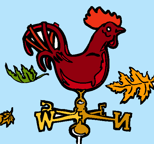 Veletas y gallo