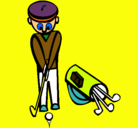 Dibujo Jugador de golf II pintado por gadiiel