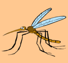 Dibujo Mosquito pintado por angelo