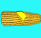 Dibujo Mazorca de maíz pintado por SOPHIE