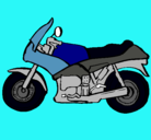 Dibujo Motocicleta pintado por daniel2