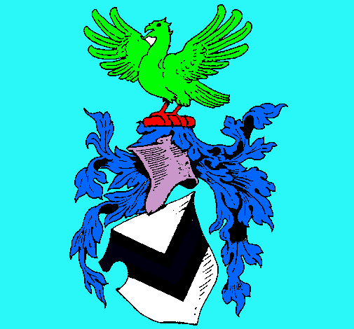 Escudo de armas y aguila 