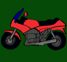 Dibujo Motocicleta pintado por mik