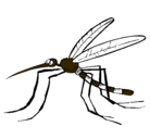 Dibujo Mosquito pintado por maria