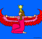 Dibujo Isis pintado por mariangely