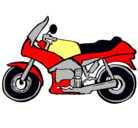 Dibujo Motocicleta pintado por kemel